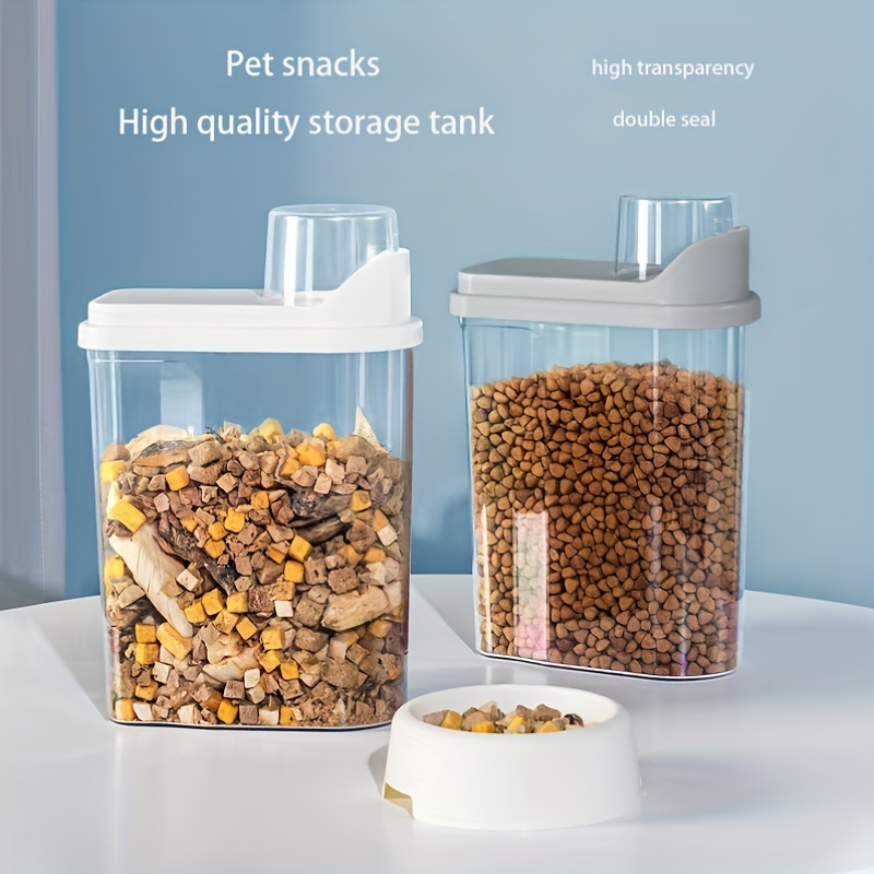 Cat Food Storage Bucket Dog Food Sealed Tank Moisture proof - Temu