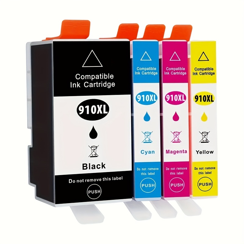 4Pack Ink Cartridge Compatible with HP OfficeJet 8010 8012 8014