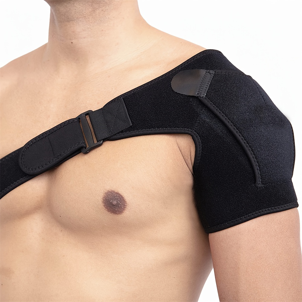 Double Shoulder Protector Adjustable Sports Shoulder Support - Temu