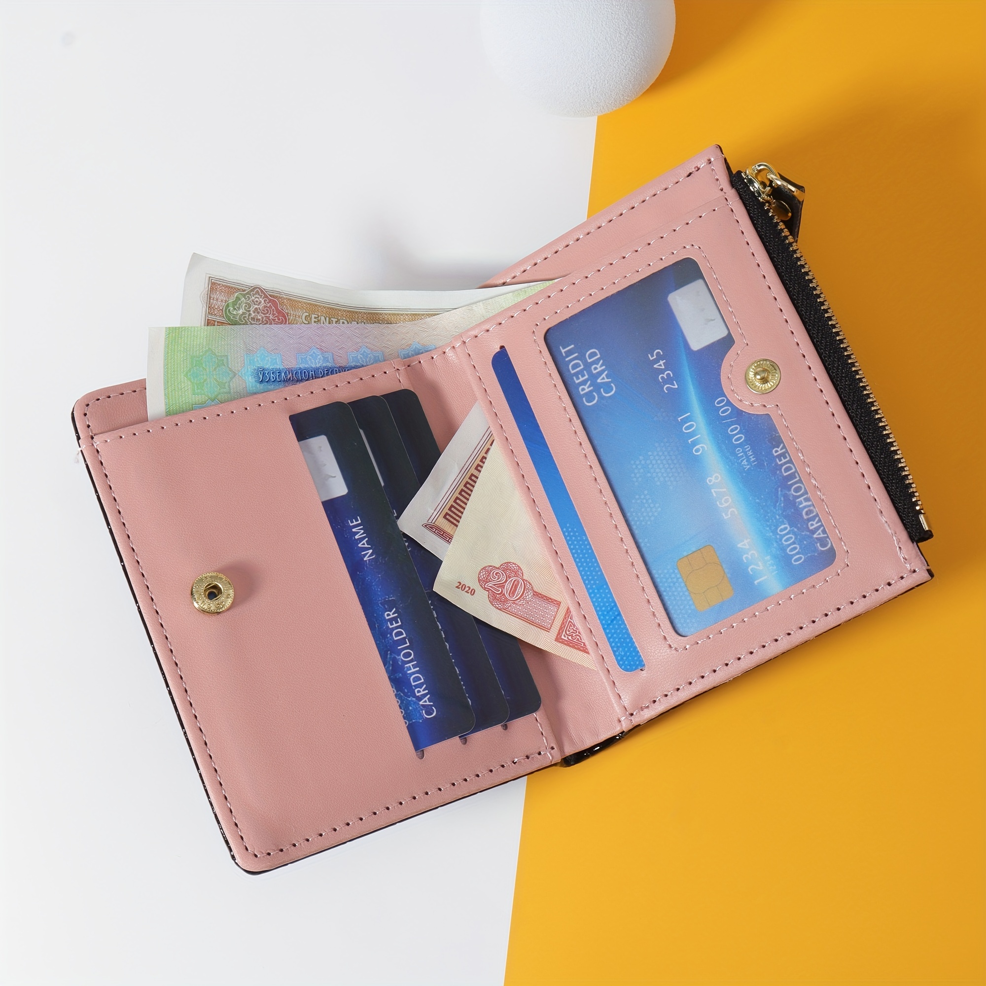 New Women s Short Wallet Trendy Elegant Women s Wallet Temu