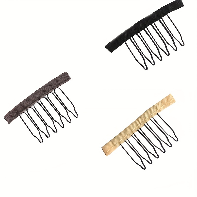 Wig Kit Diy Wig Tools Wig Accessories, Adjustable Elastic Band,wig Making  Pins Needles Set, Dome Mesh Wig , Black Thread Hair Clips Comb And Scissors  - Temu