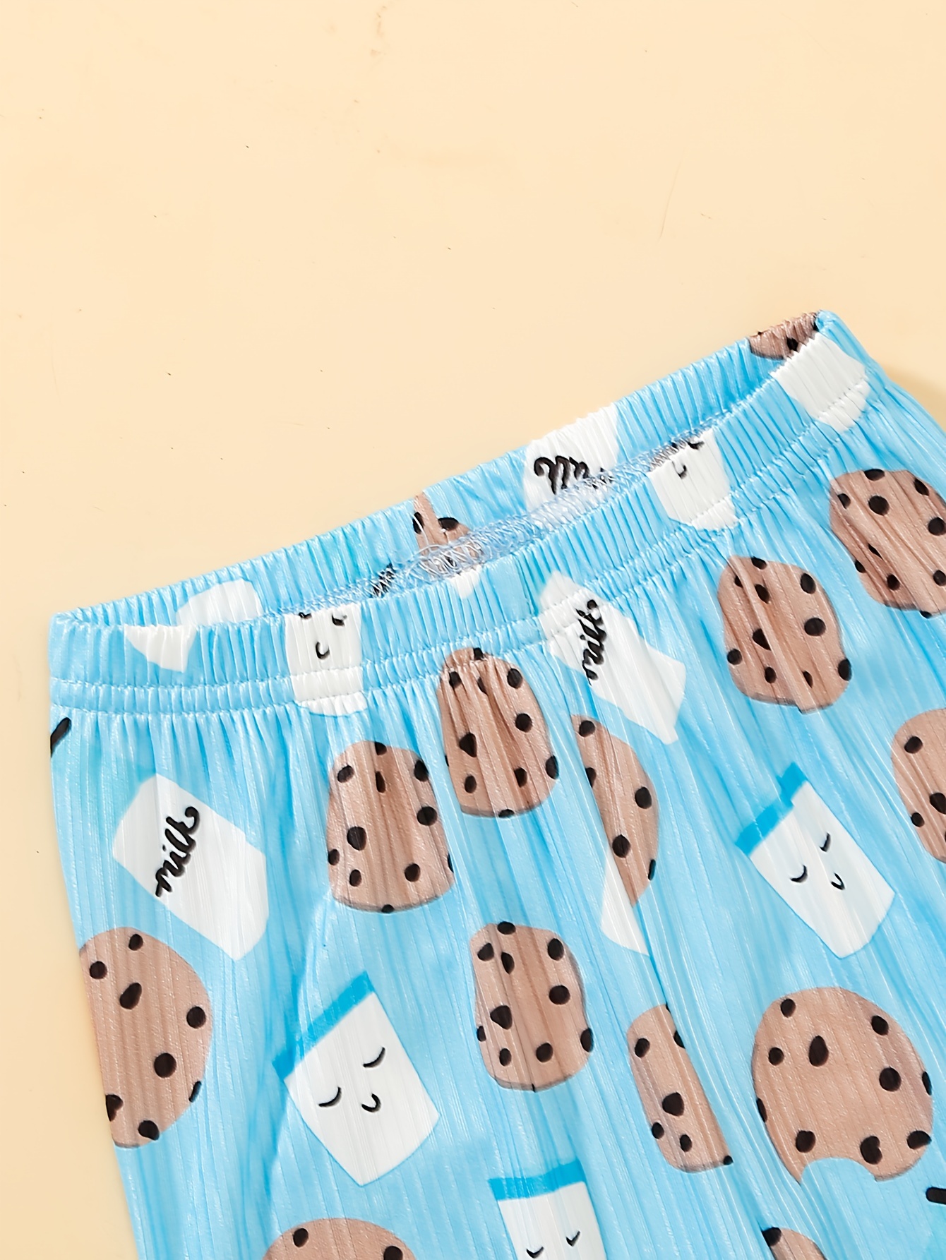 Milk and Cookies Plush Pants