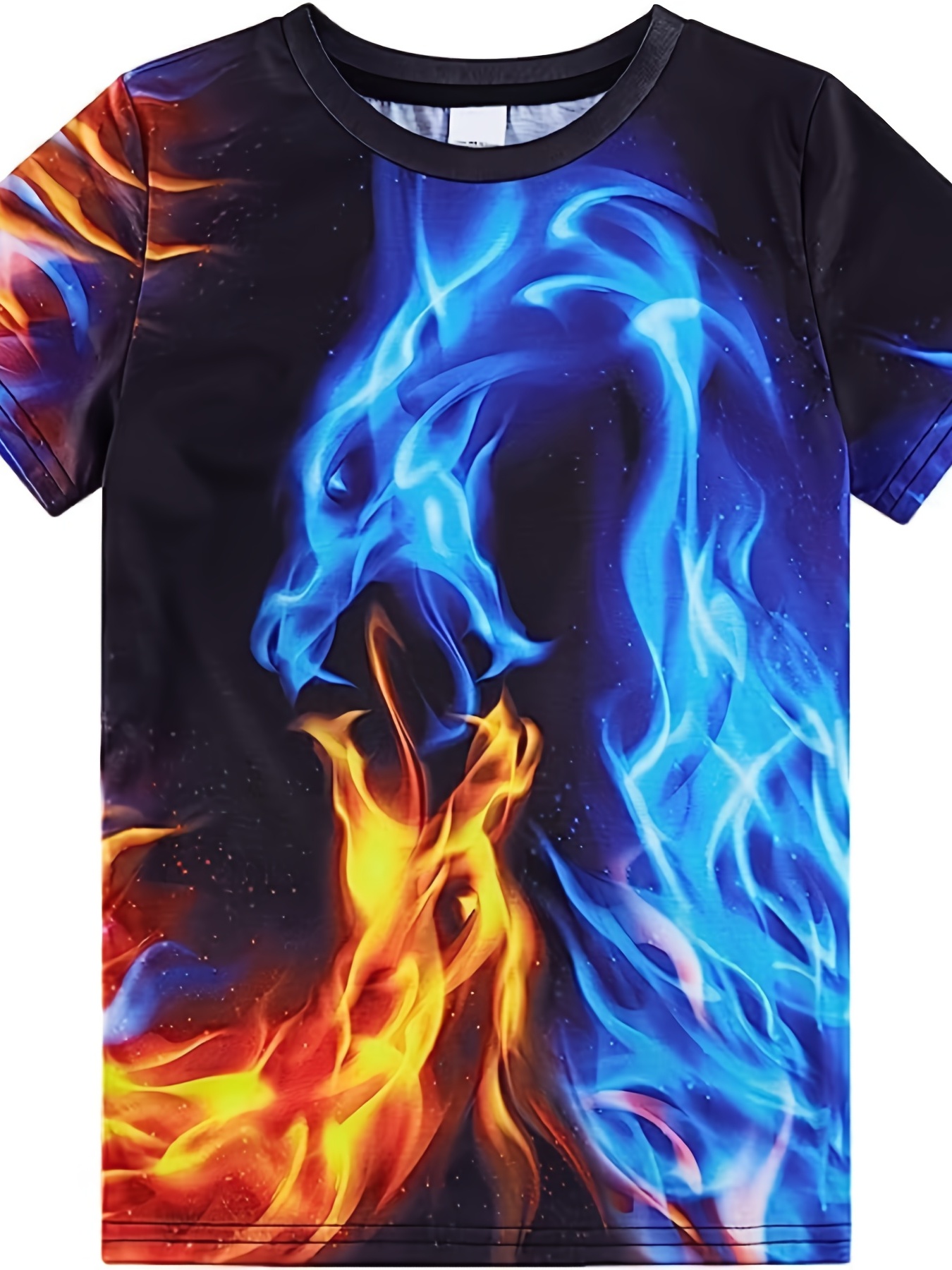 Flame Shirt - Temu