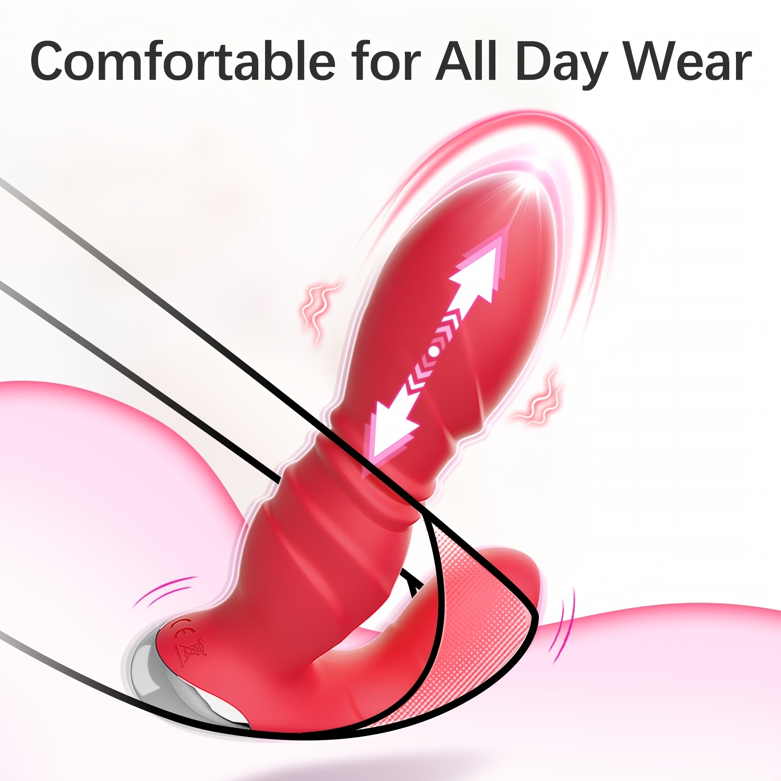 Female Vibrating Dildo Remote Control Underwear Vibrator - ZhenDuo Sex Shop