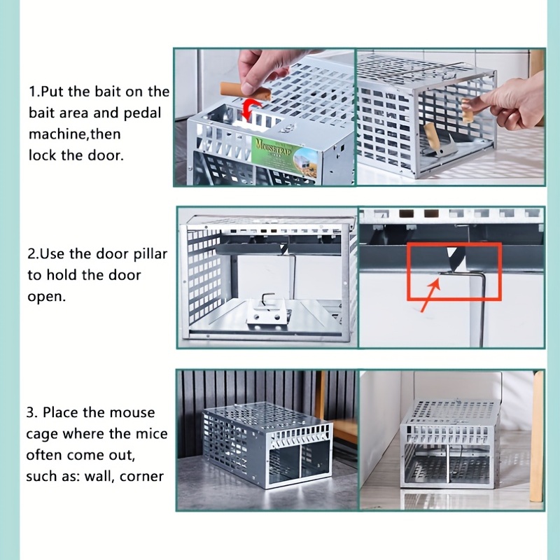 Rat / Mice Cage Trap – Sherwood Pesticide Trading