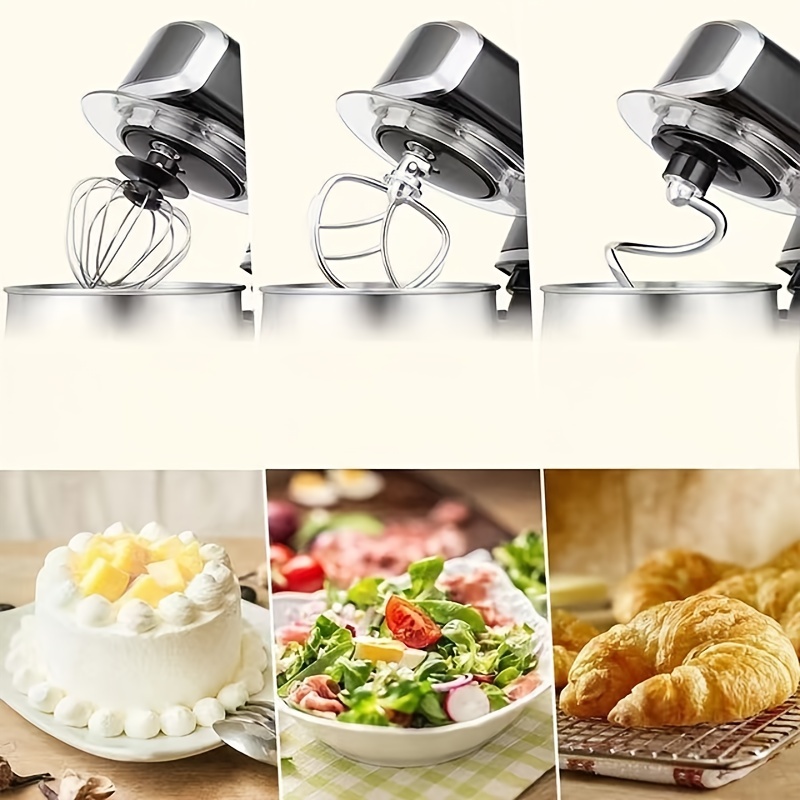 Compact Electric Stand Mixer with Tilt Head - Dough Mixer Electric with  Bowl and Stand Mixer Splash Guard - Household Stand Mixers Kitchen Electric Stand  Mixer by Twinzee - Taj Appliances