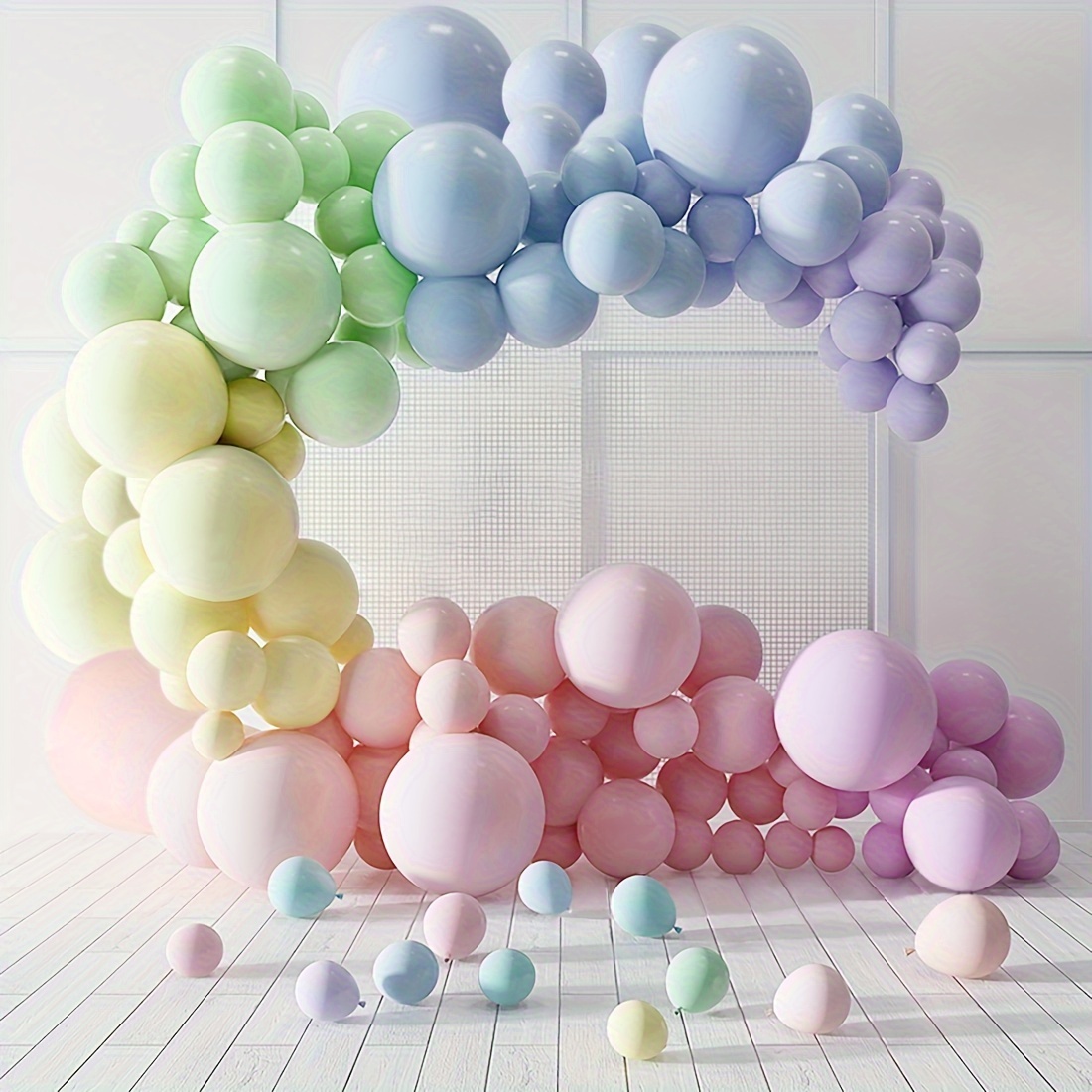 Kit arche 65 ballons - Pastel - Jour de Fête - Accessoires - Ballon et  Accessoire