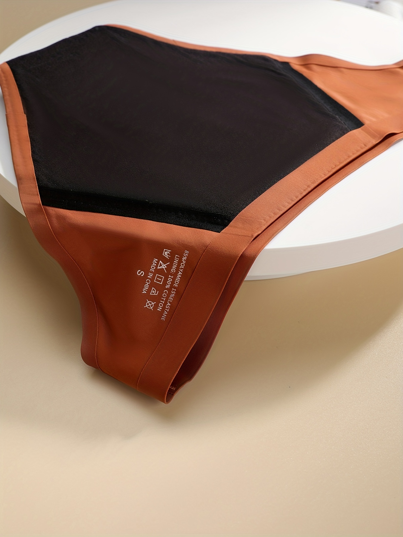 Solid Seamless Bikini Panties Breathable Full Coverage Skin - Temu