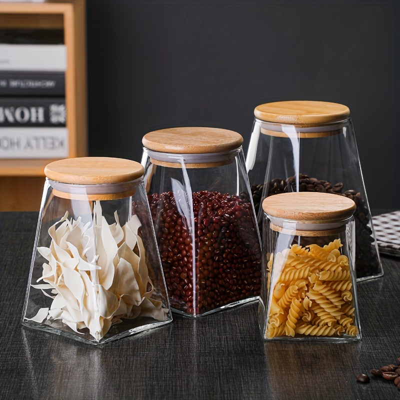 Square Plastic Container, Shaped Jars