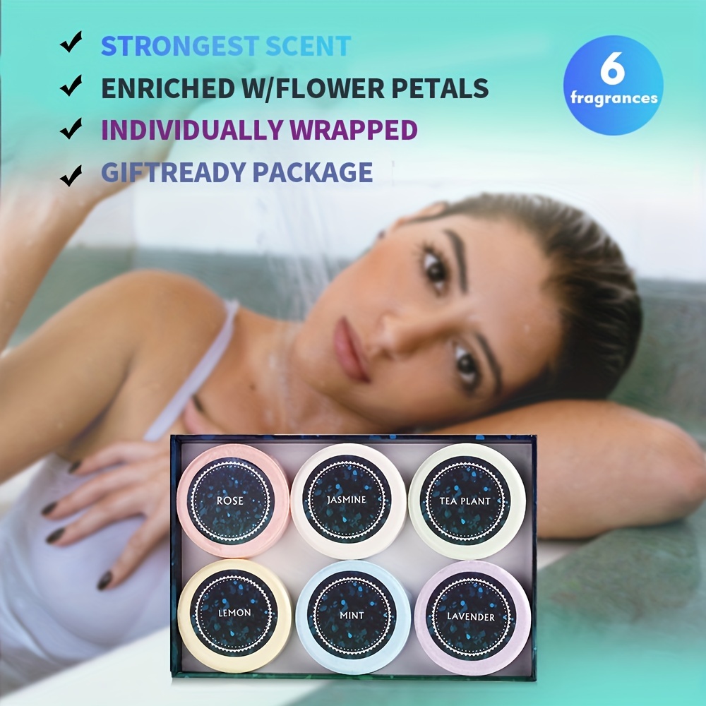 Shower Steamers Shower Bombs Gifts For Her With Essential - Temu