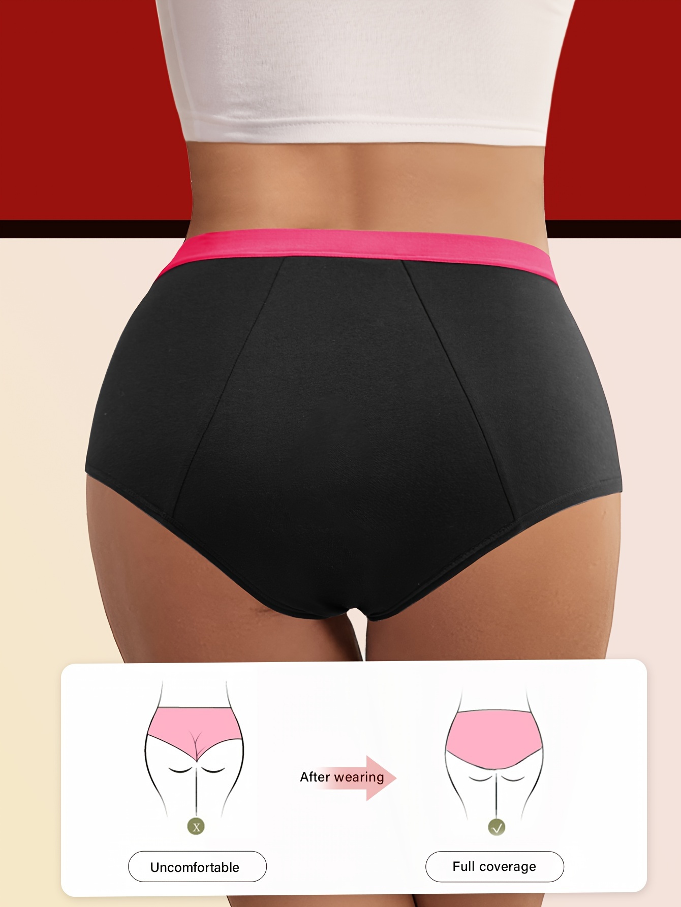 Perspiration Underwear, Period & Leak-proof