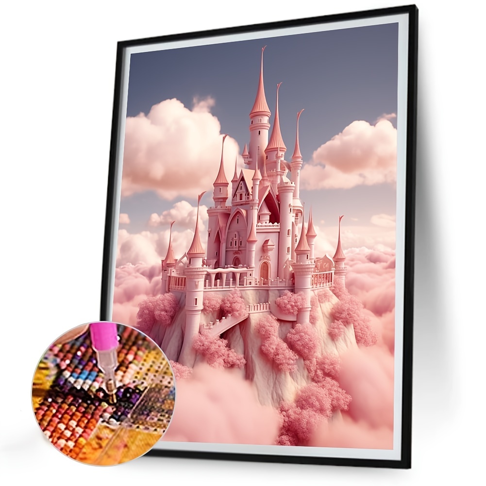 1pc 30 * 40 Cm / 11.8 * 15.75in Sin Marco Diy 5d Pintura - Temu