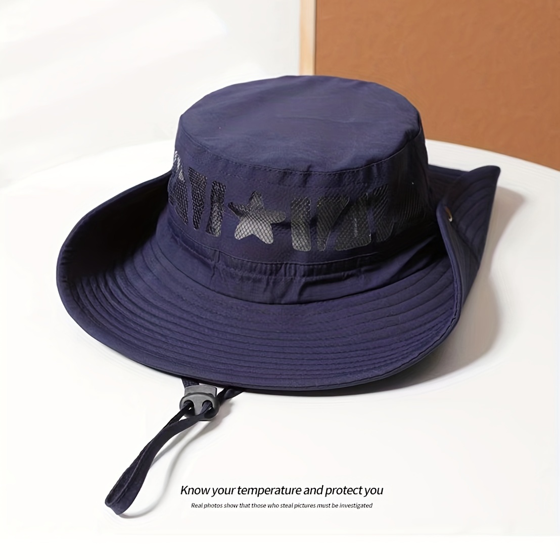 1 Sombrero Pescador Hombre, Sombrero Sol Transpirable Secado Rápido Verano  Hombre, Sombrero Pesca Aleros Grandes, Sombrero Sol Montañismo - Joyería  Accesorios - Temu