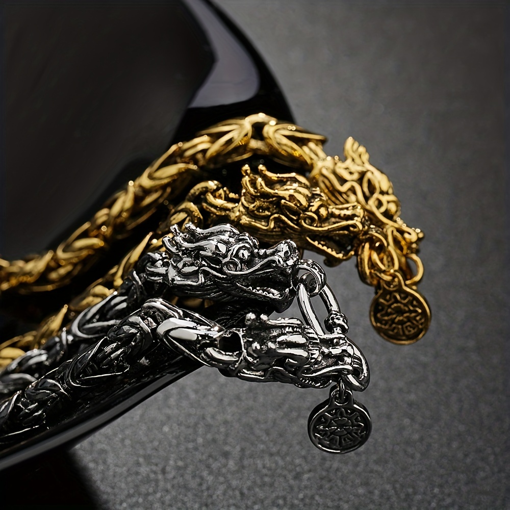 Men's Retro Dragon Bracelet