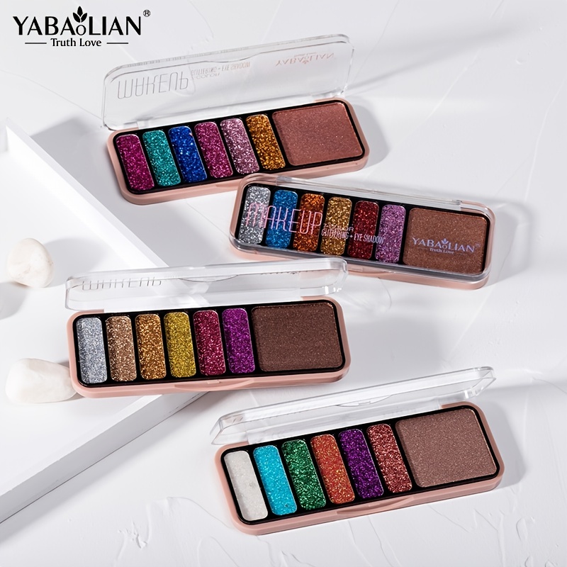 Glitter Eyeshadow Palette High Pigmented Long Lasting Eyeshadow Powder