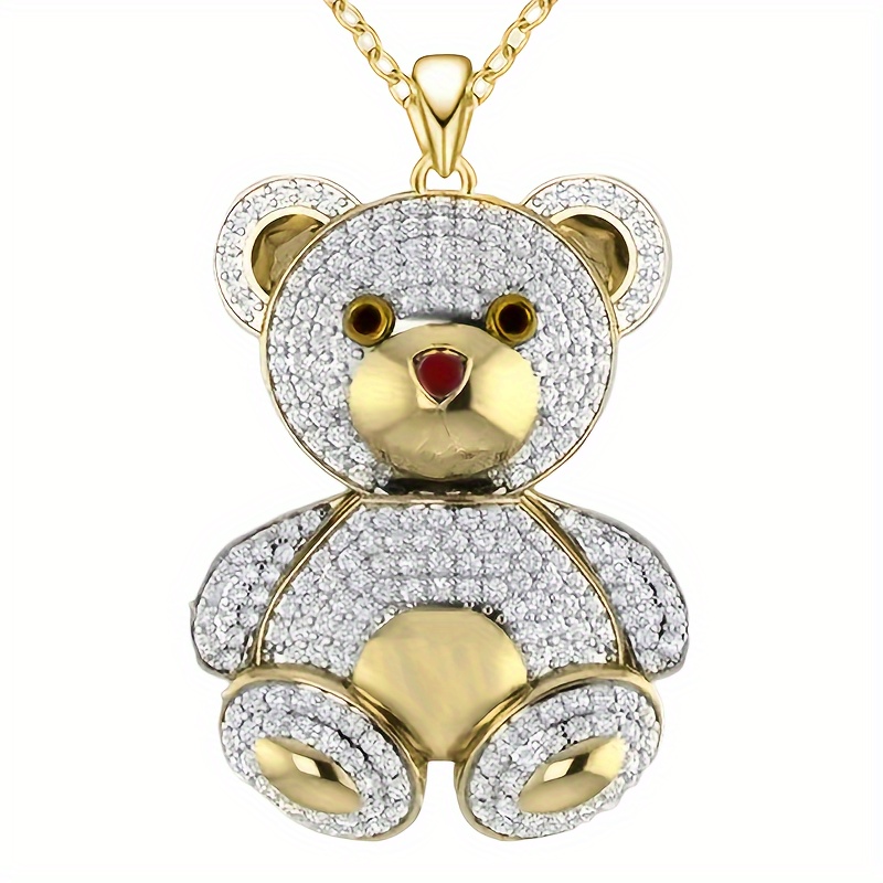 Shop SUNNYCLUE 1 Box 48pcs Bear Charms Bulk Bears Charms Gold Cartoon  Charms Rack Plating Alloy Charms Little Bear Dangle Charm for Jewellery  Making Charms DIY Craft Bracelet Necklace Earring Women Adult