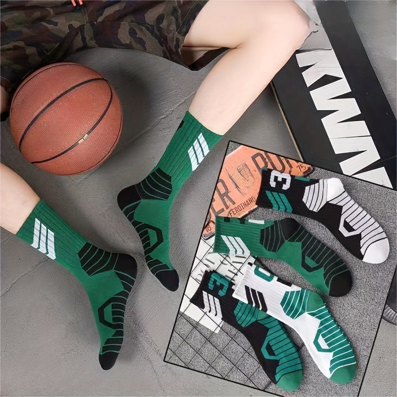 4 Pares Calcetines Baloncesto Moda Hombre Calcetines - Temu