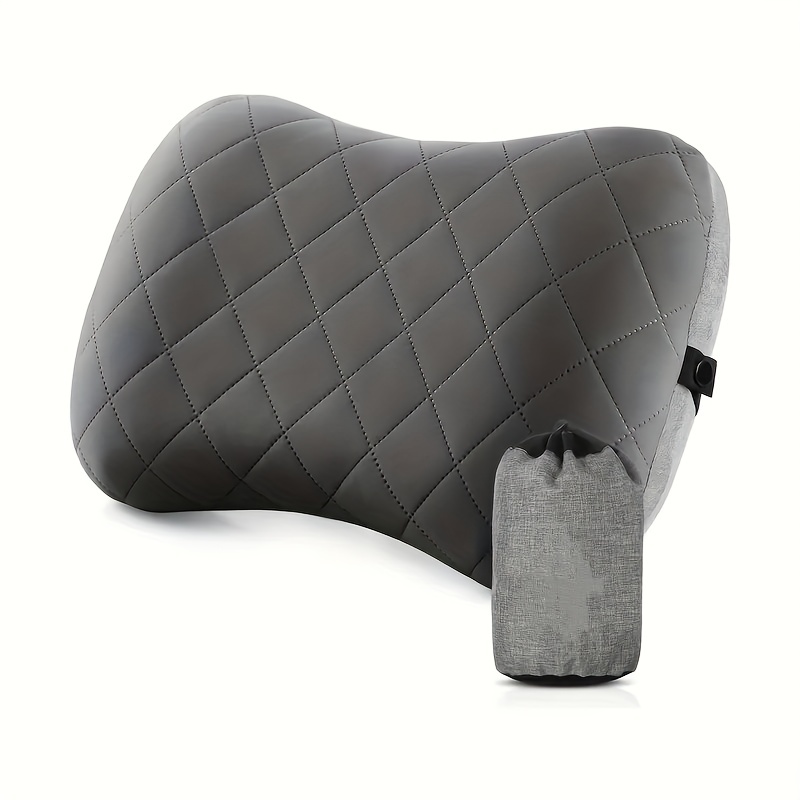 Super Comfy Inflatable Travel Pillow: Neck Lumbar Support - Temu