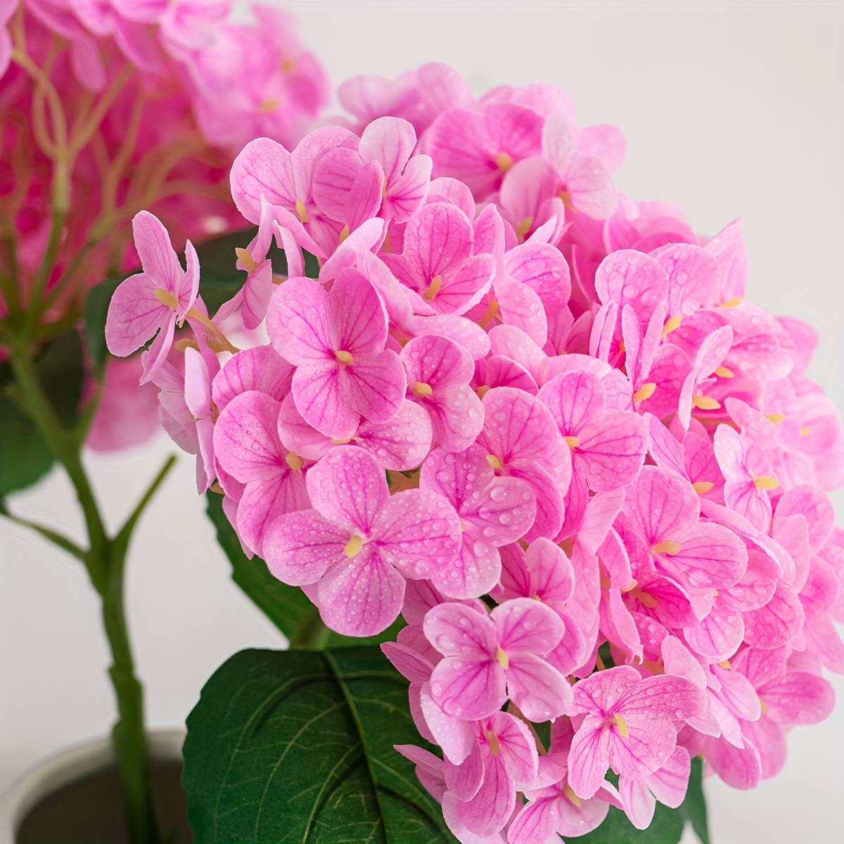 2 Pezzi Di Fiori Finti Bouquet Di Fiori Di Ortensia In Seta - Temu Italy