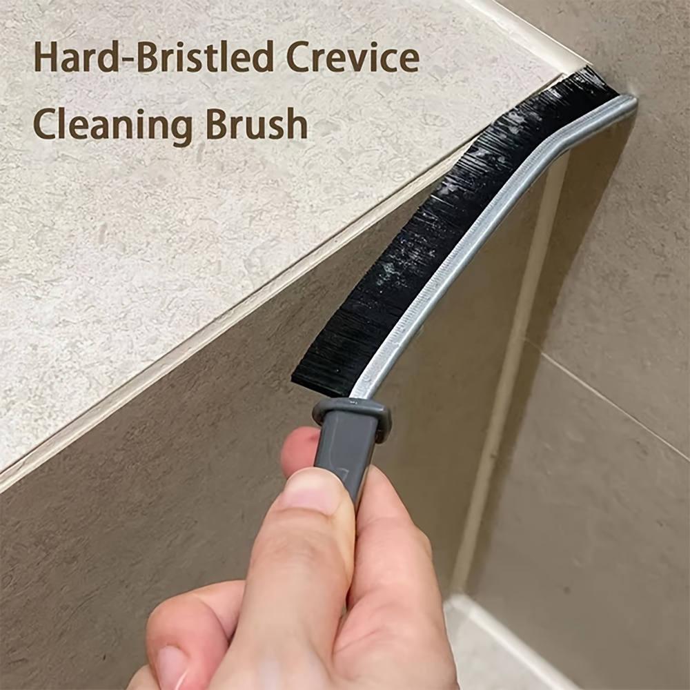 Hard bristled Crevice Cleaning Brush Grout Cleaner Scrub - Temu