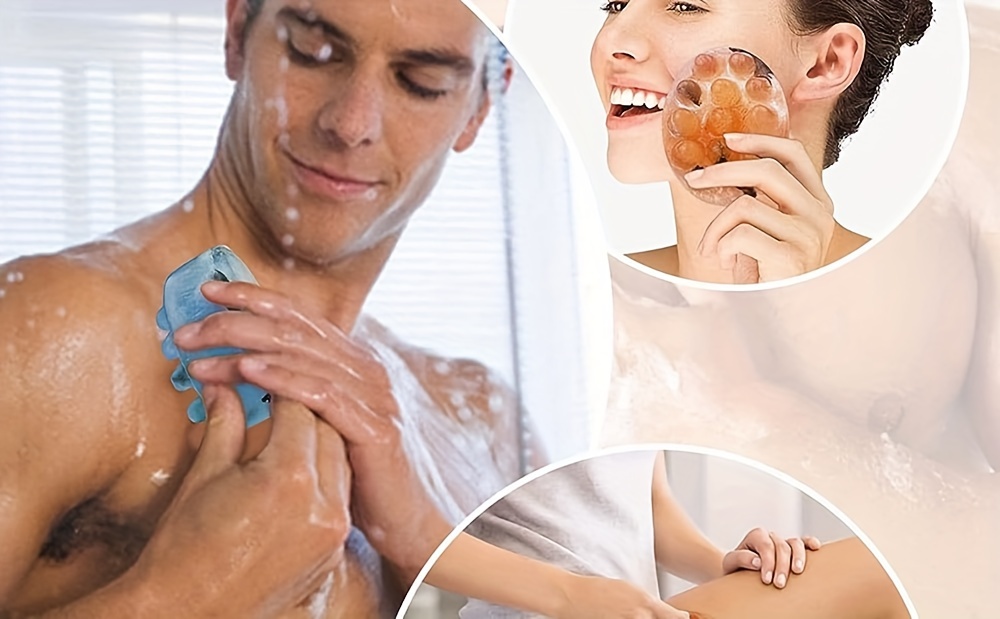 4 Cavities Massage Bar Soap Molds Silicone Handmade Hair - Temu