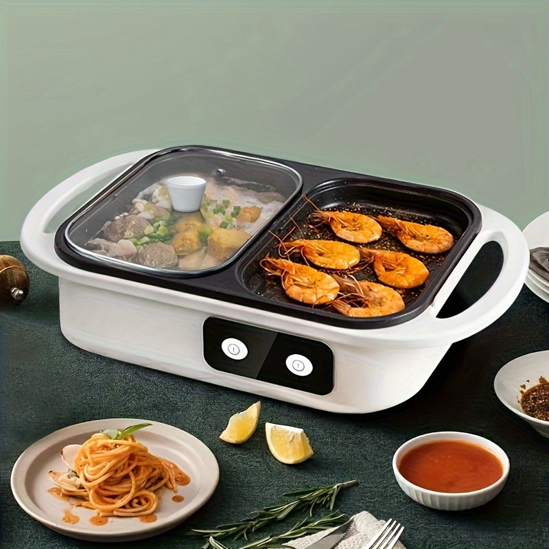 Hello Kitty Multi-functional Separable Hot Pot with Grill, Non