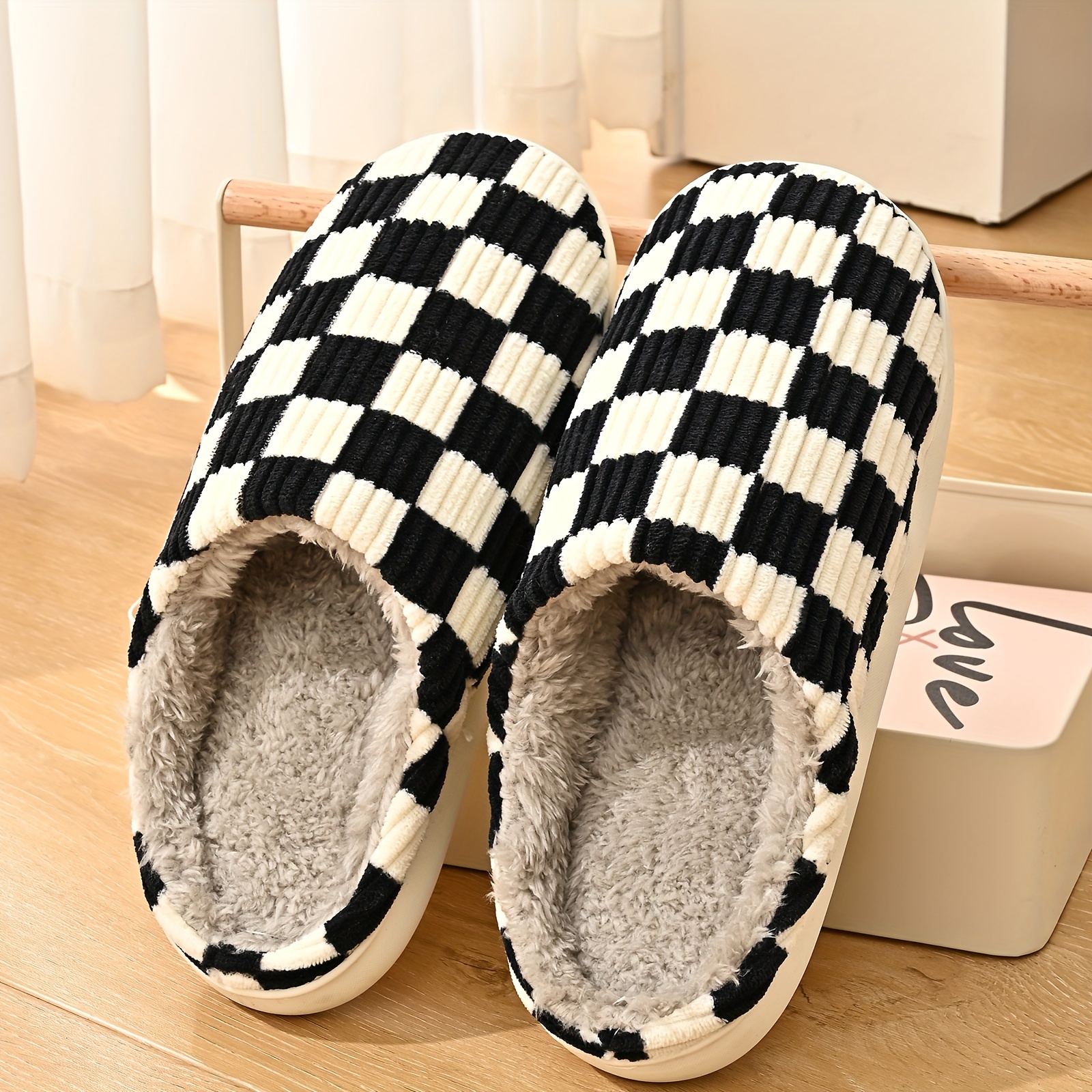 Buffalo plaid house discount shoes