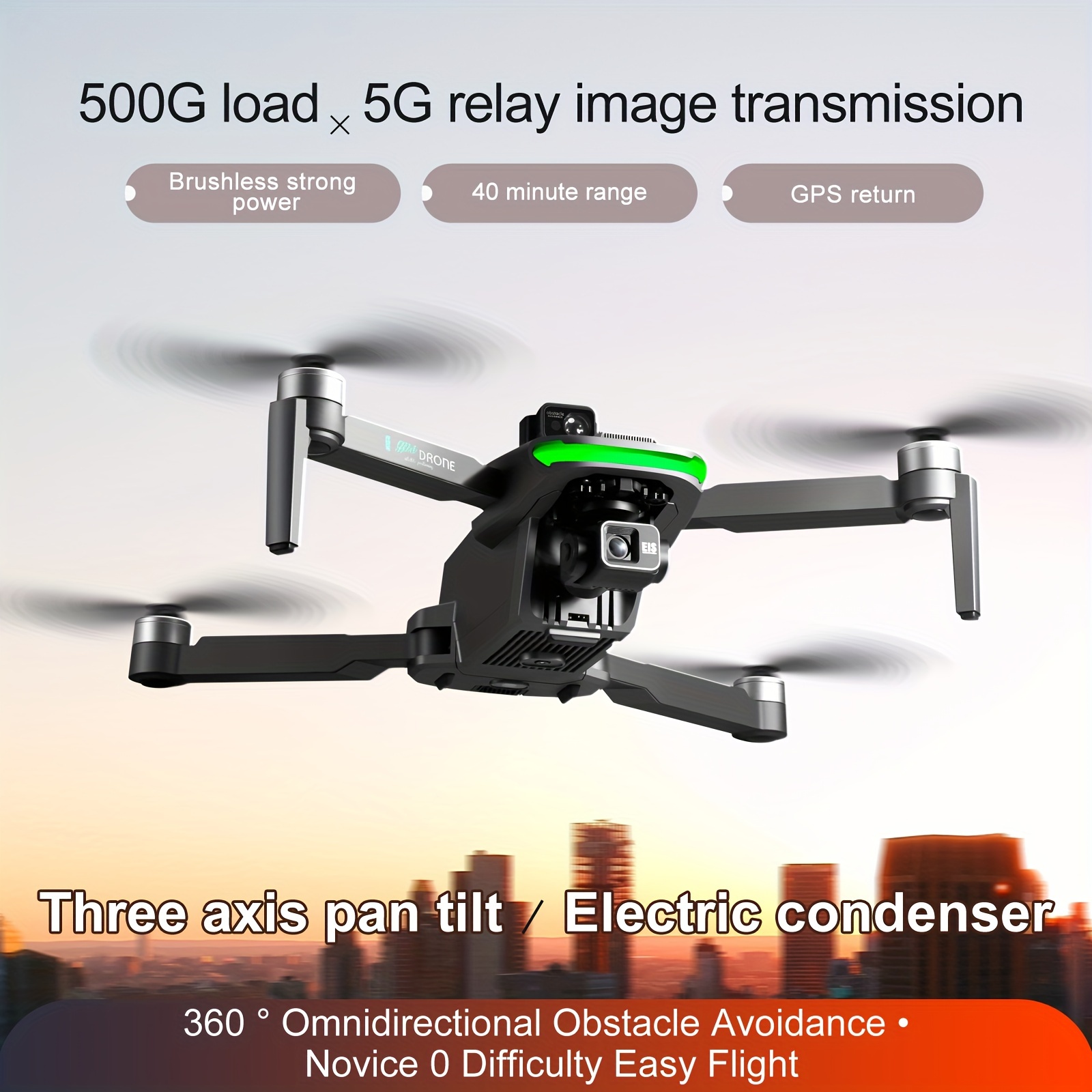 K3 E99 PRO2 Drone Evitación máxima de obstáculos Mini Drone – RCDrone