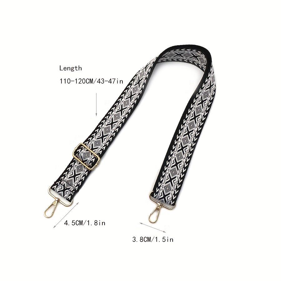  47 Adjustable Purse Strap Replacement with Buckles