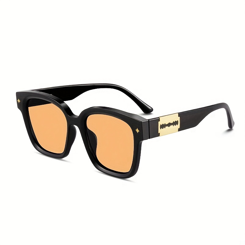 RBROVO 2020 luxe rétro lunettes de Soleil hommes Vintage lunettes de Soleil  hommes miroir carré lunettes pour hommes marque concepteur Lunette Soleil  Homme - Type BlackGray