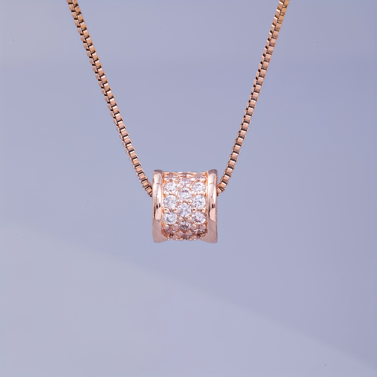 Small fake sale diamond necklace