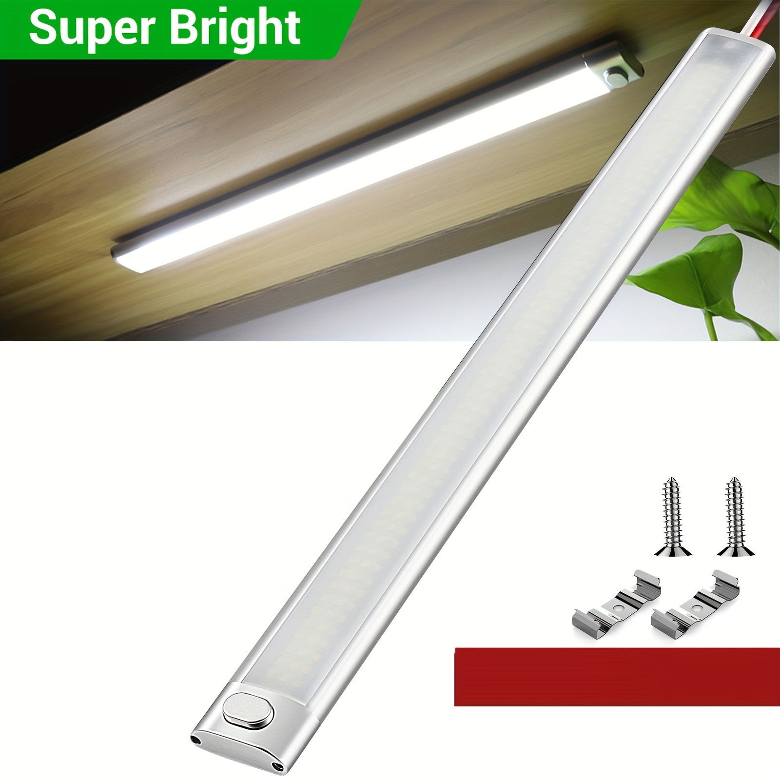 12v Interior Led Light Bar 5630 Smd Led Light Strip With - Temu