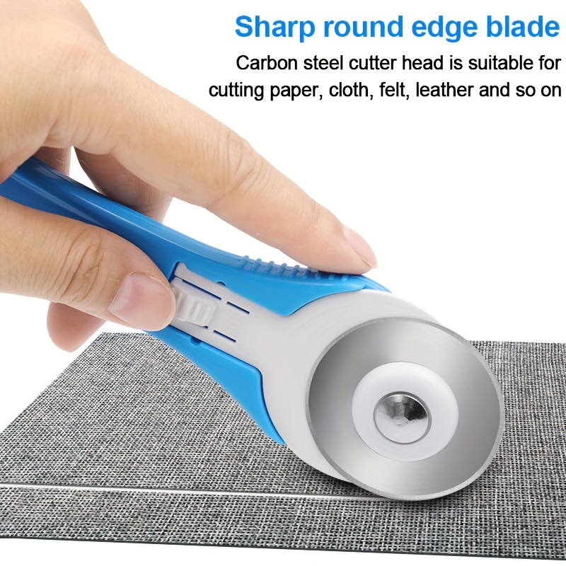 Rotary Cutter For Fabric Safety Lock Ergonomic Classic - Temu