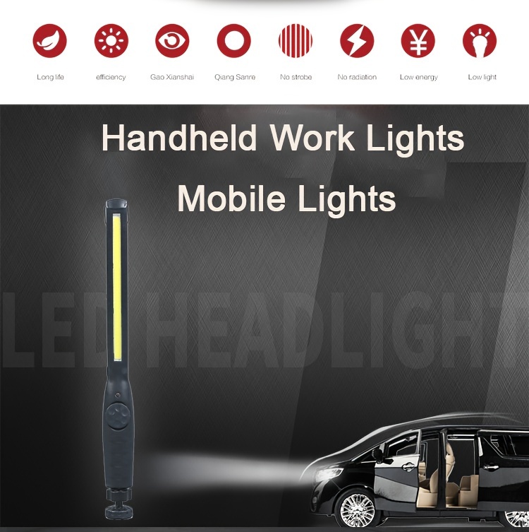 2 Pack LED Work Light Rechargeable 360° Rotate Magnetic Based 5 Modes –  LEDLightsWorld