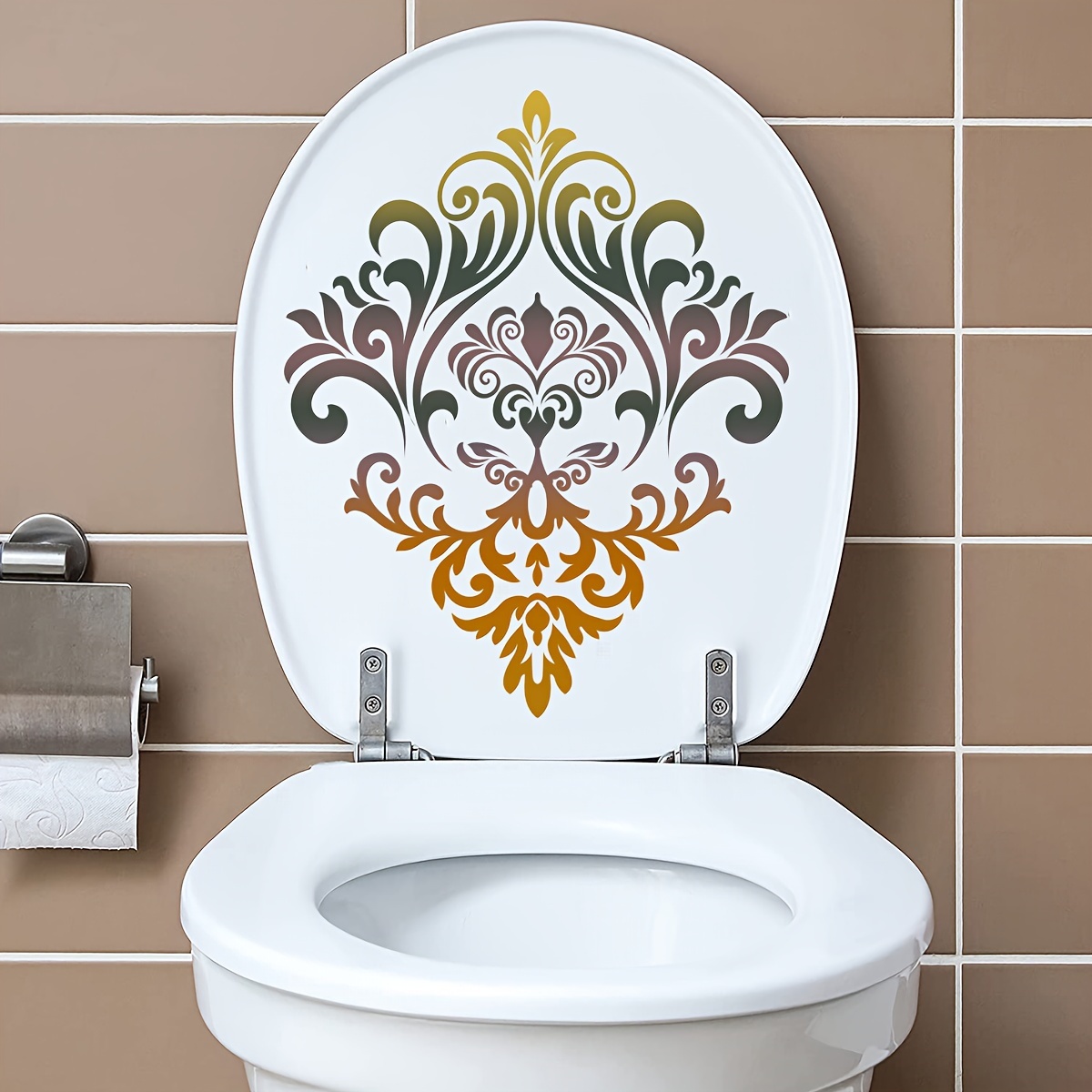 Stickers Porte Toilette - Temu