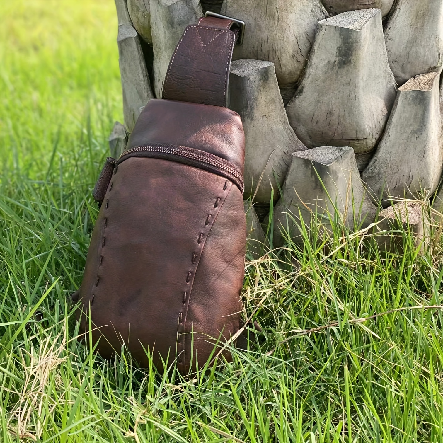 Large Viking Leather Bag
