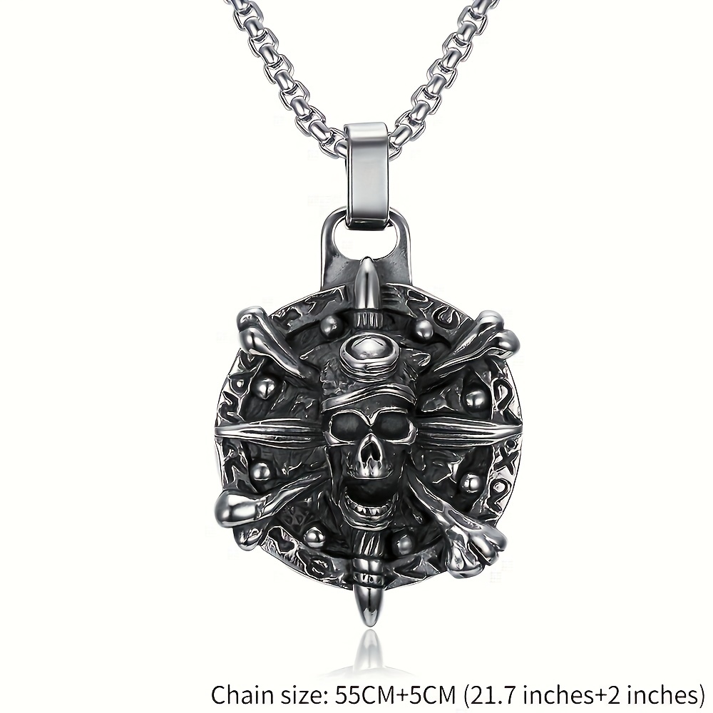 Gothic Totenkopf Anhänger ⚔️ Tienda Medieval