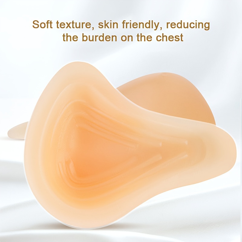 Silicone Breast Form Boob for Mastectomy Prosthesis Bra Enhancer Insert 1  Piece