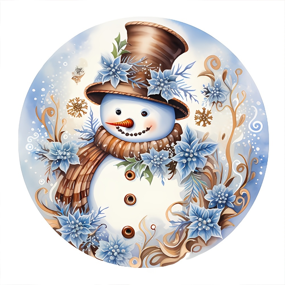 Diamond Painting Christmas Snowman Christmas Tree - Temu Philippines