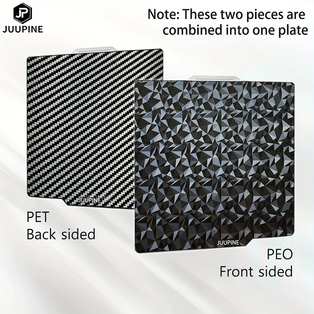 ENOMAKER Magnetic PEI Bed Plate for Bambu Lab P1P P1S X1 Carbon 3D Printer  Spring Steel Flex Sheet Upgrade Double Sided Smooth/Textured Hotbed Sticker