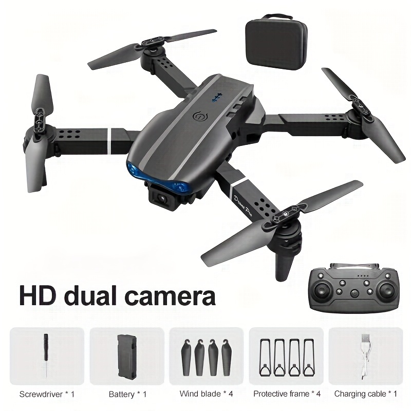 E99 Pro Drone Cámara Hd Wifi Fpv Hd Quadcopter Rc Plegable - Temu