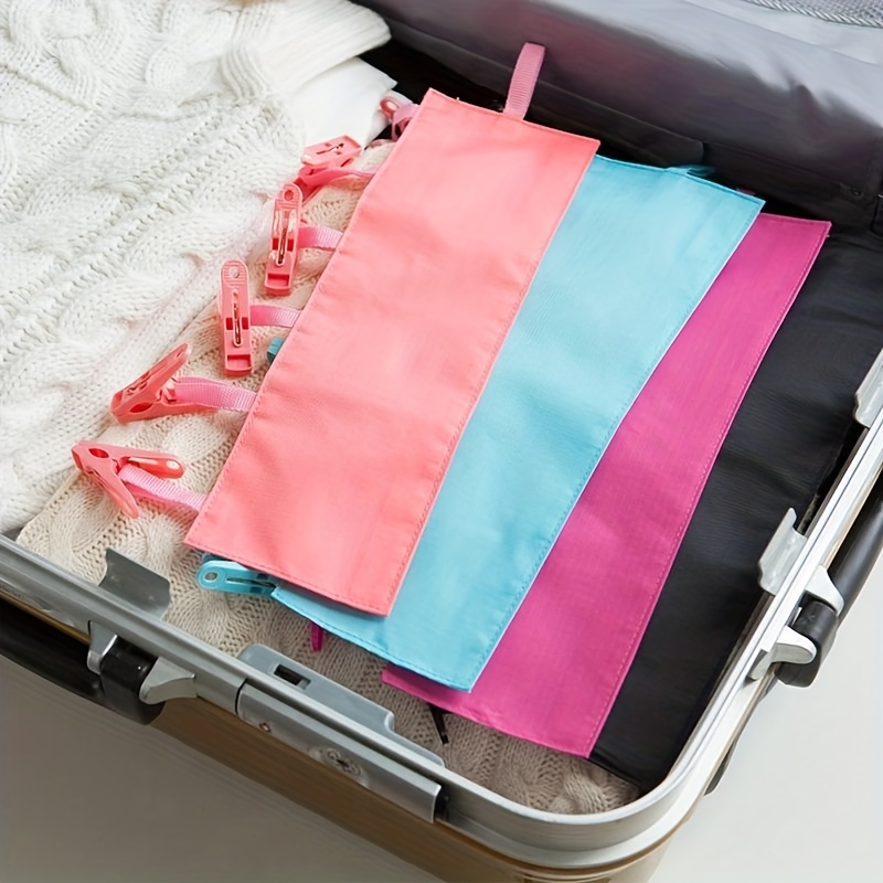 Travel Luggage Organizer Wardrobe Holder Foldable Ziploc Bags