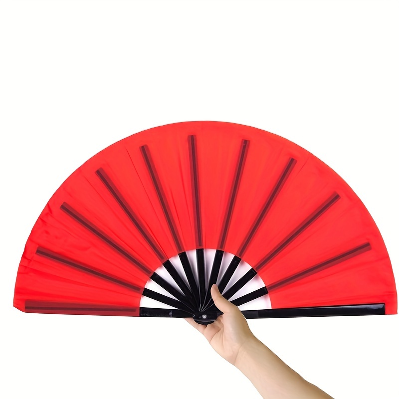 Kung Fu Fan Tai Chi Ringing Fan Chinese Dance Folding Fan Temu