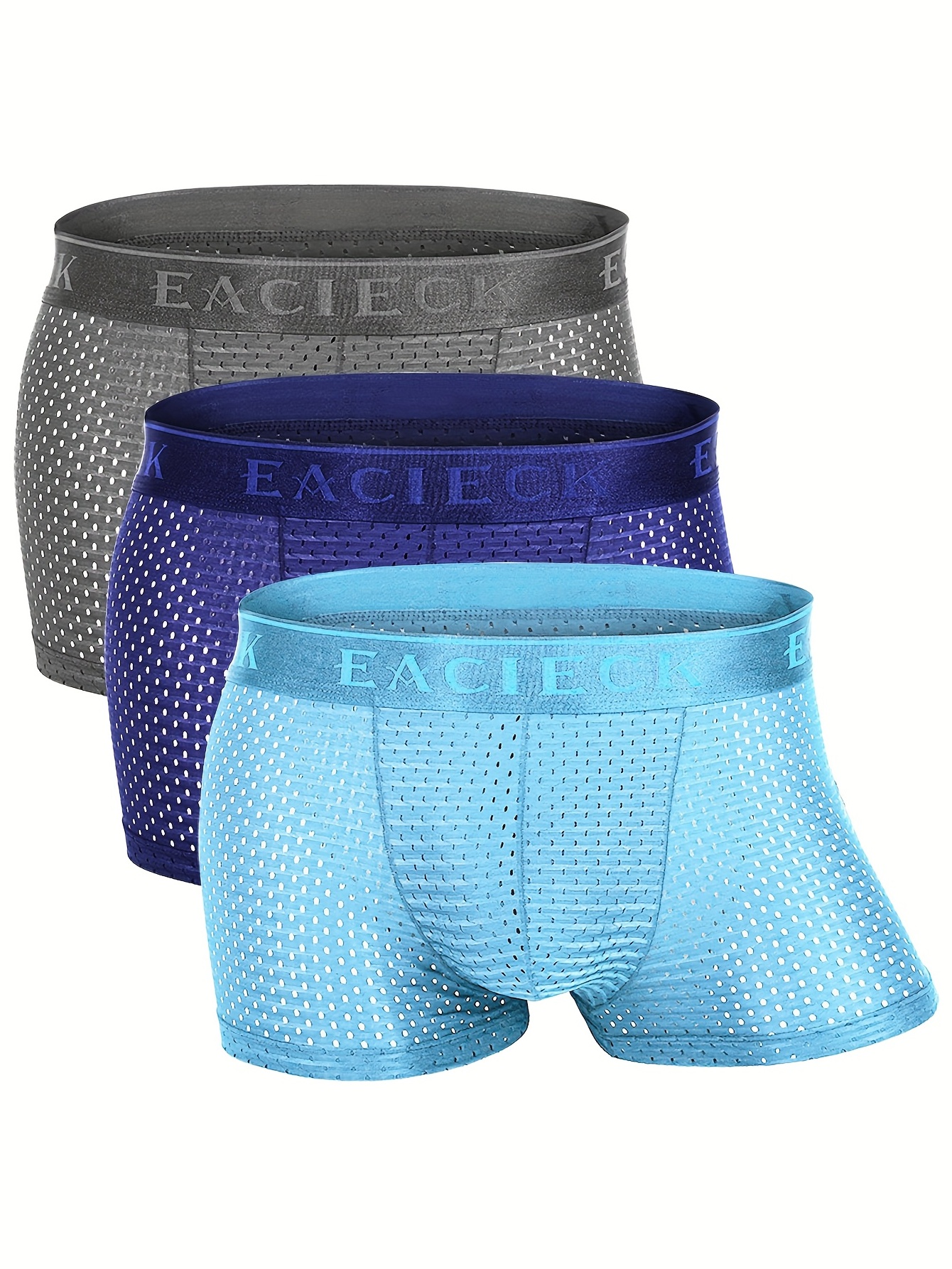 Men's Ice Silk Cool Boxer Quick Drying Sports Brief - Temu Canada