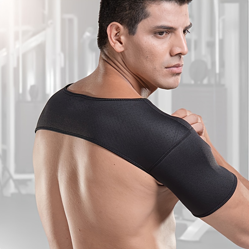 Double Shoulder Brace Support Shoulder Band for Pain Relief - Self Heating  Shoulder Pad for Women and Men - Magnetic Double Shoulder Support Brace