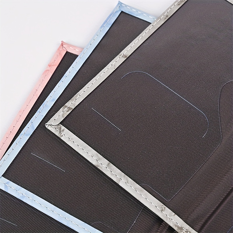 [Marble Passport Holder] Trendy Marble Pattern 1pc Travel Passport Holder | Perfect for Documents And Credit Cards