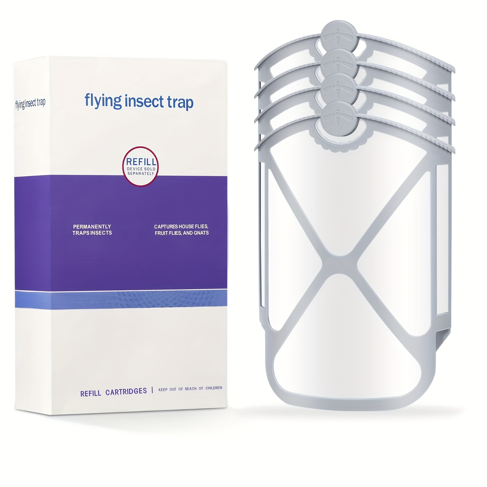 Fly Trap Refill Cartridges Compatible with Zevo Flying Insect Trap