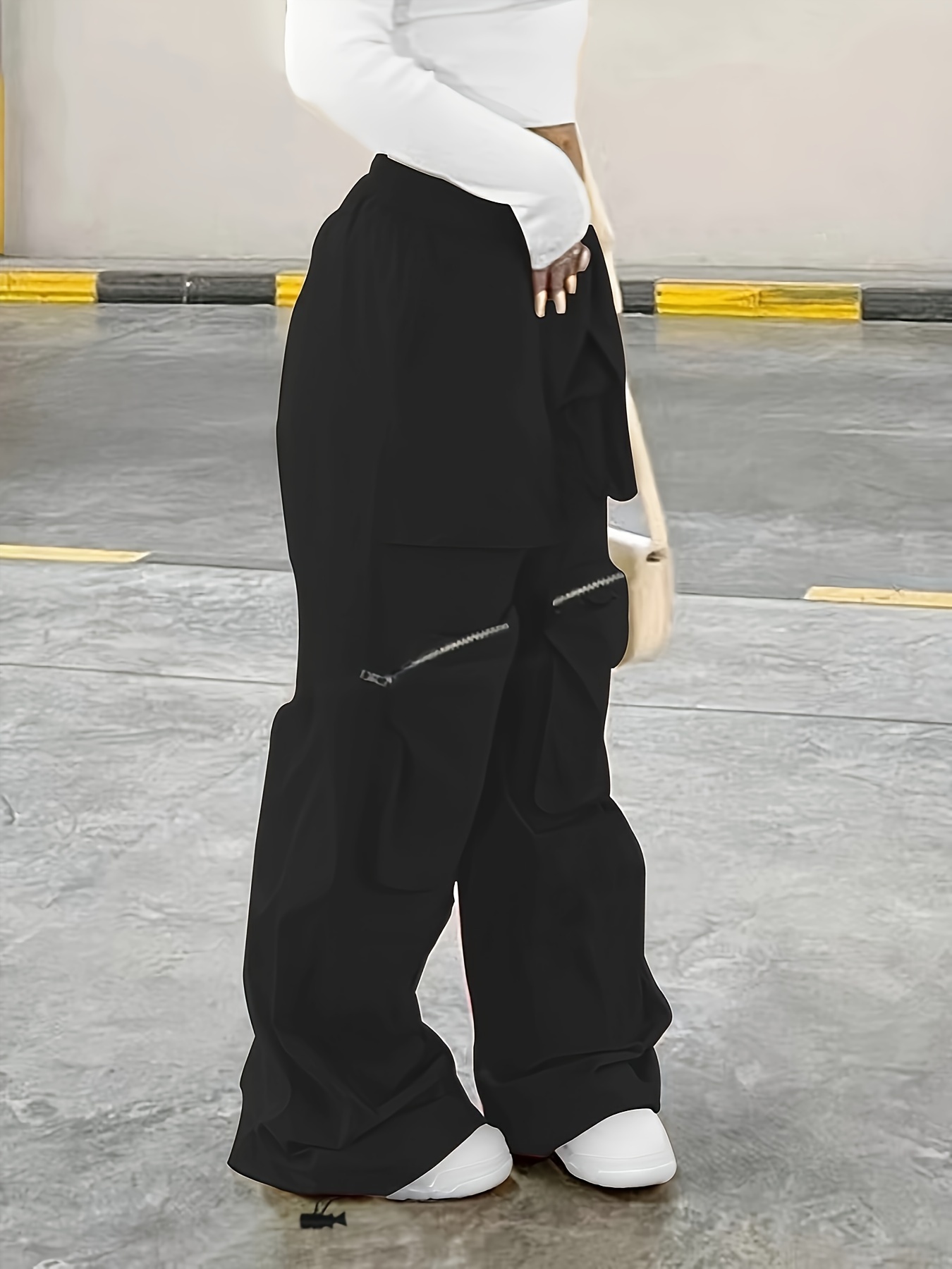 Hip Hop Baggy Cargo Pants – Aesthetic Clothing