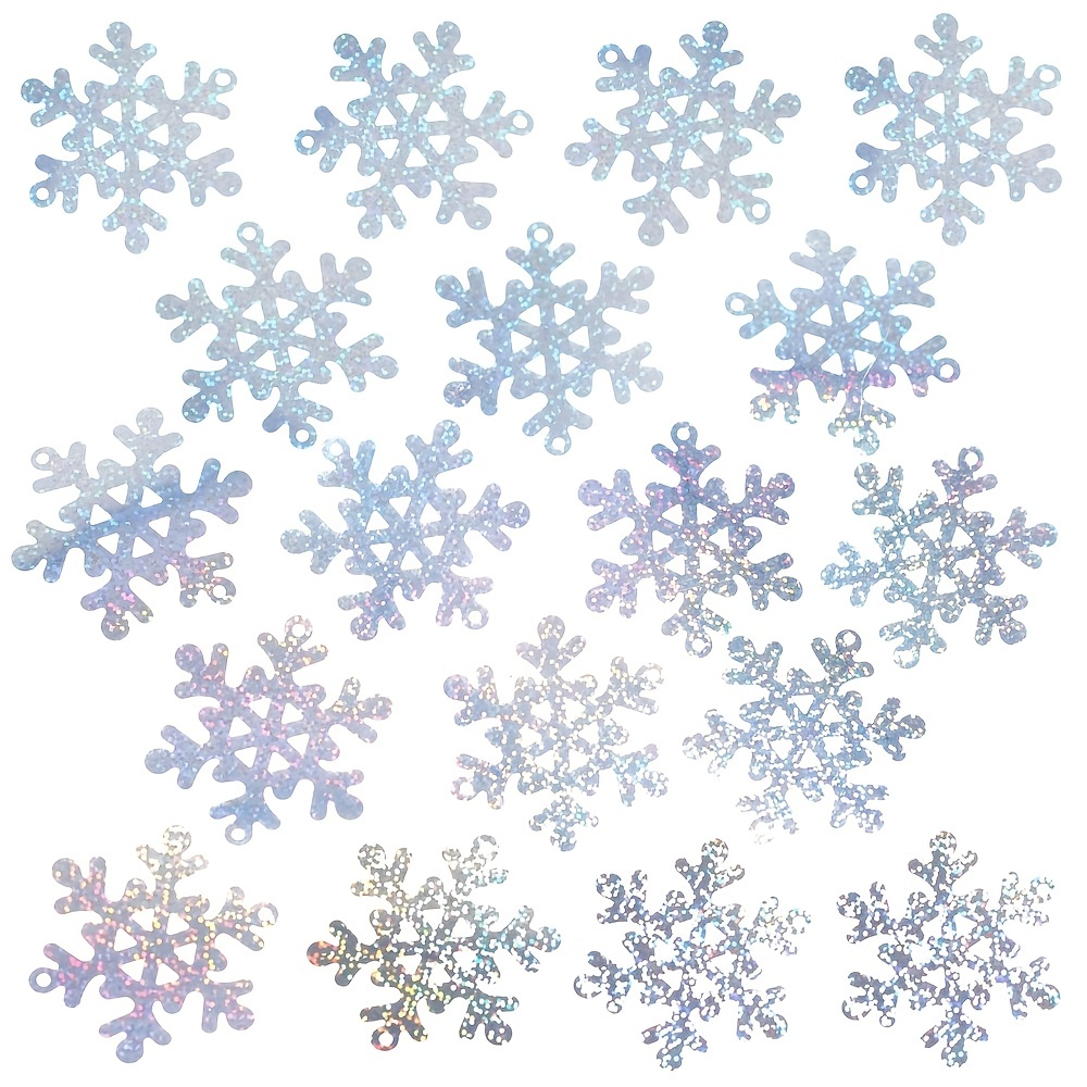 15g Laser Christmas Snowflake Confetti Snowflake Sequins