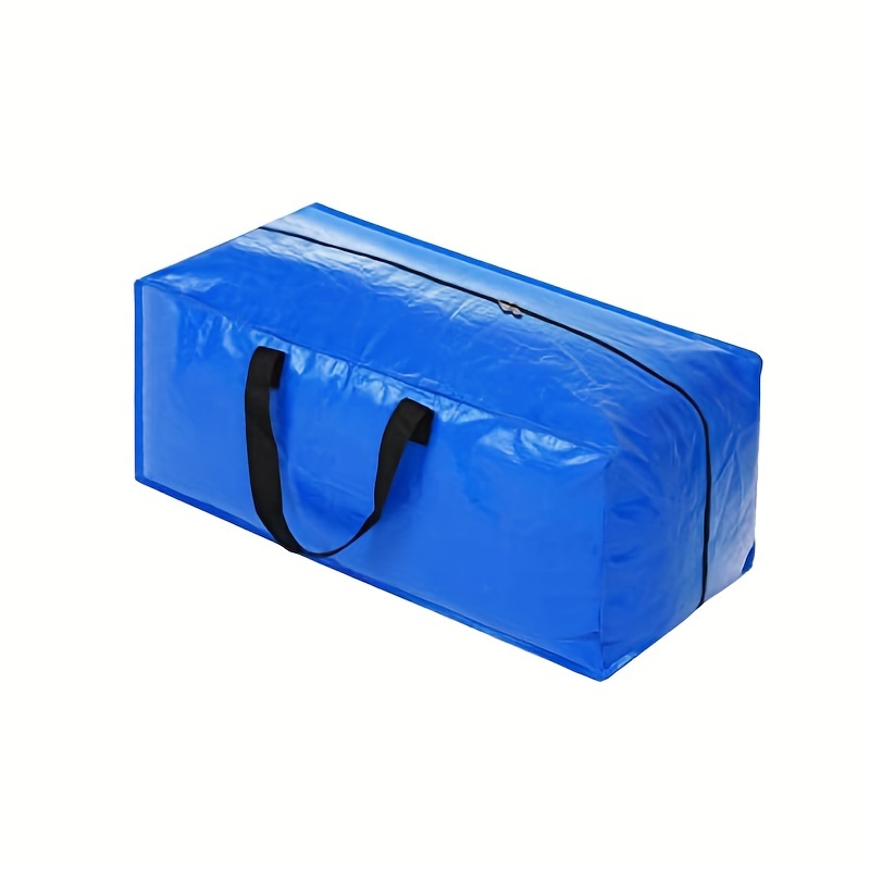 Extra Large Transparent Moving Bags With Zippers, Foldable Heavy-duty  Packing Bag, Waterproof Clothe Quilt Storage Bag - Temu